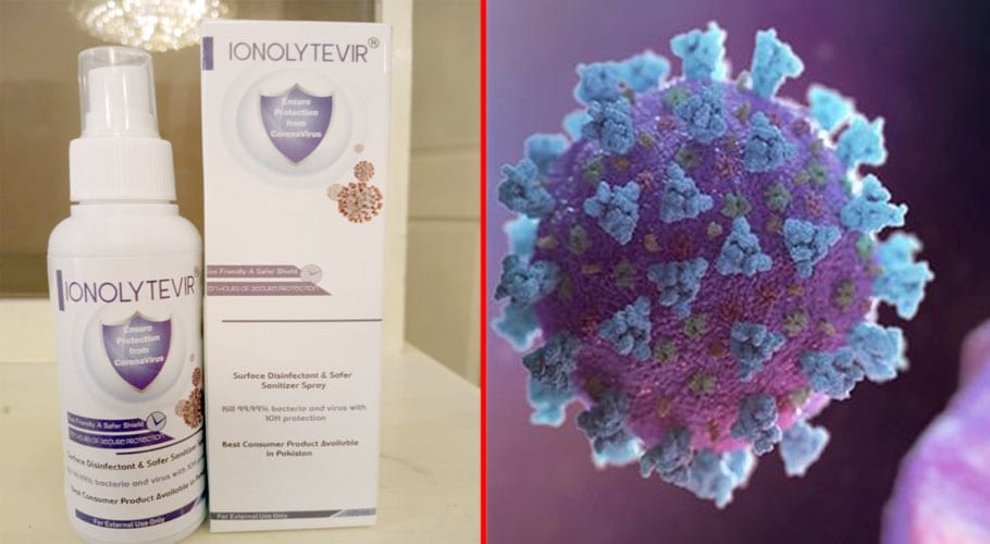 Pakistani company claims to have developed an antiviral spray to control the cocoon virus