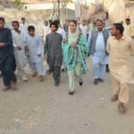 زرتاج گل وزیر اپنے حلقۂ انتخاب کا جائزہ لینے ڈیرہ غازی خان پہنچ گئیں
