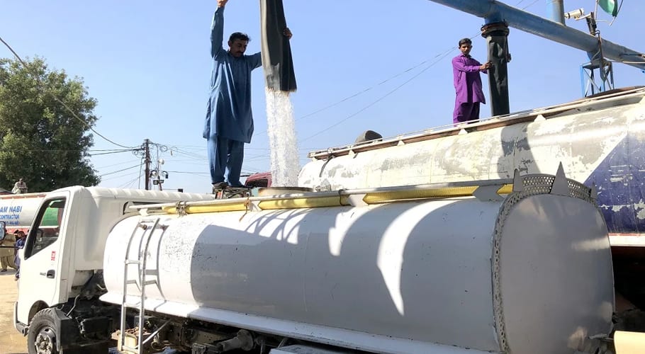 خفیہ ہائیڈرنٹس چلانے والوں کے خلاف کارروائی،25ملزمان گرفتار
