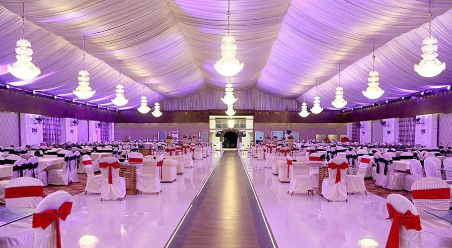 illegal marriage hall reconstruction in karachi