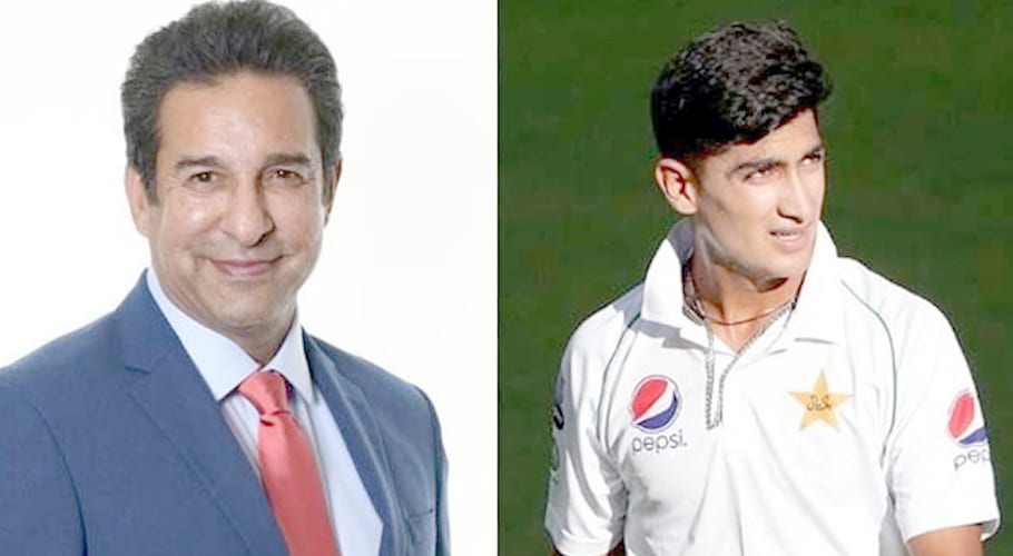 Wasim Akram picks Naseem Shah as his dream bowling pair