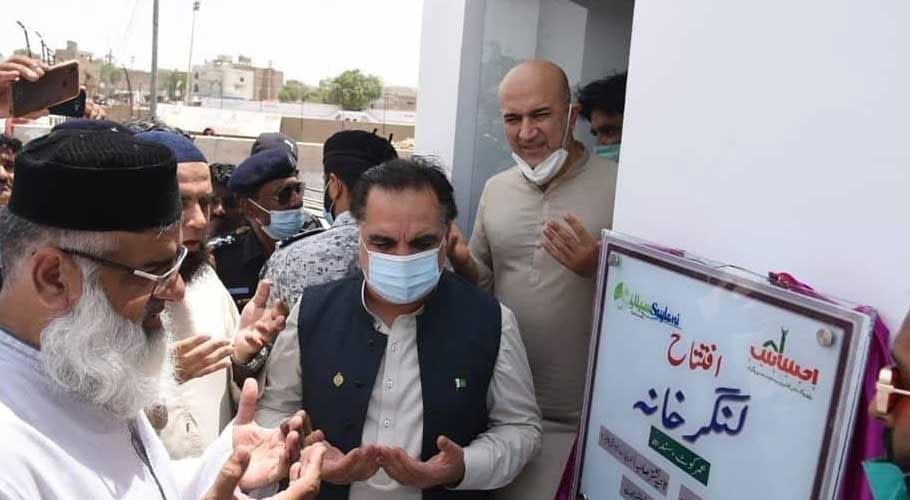 گورنرسندھ نے عمر کوٹ میں احساس سیلانی لنگر سینٹر کا افتتاح کردیا