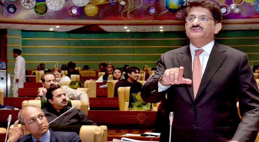 تنخواہوں میں 10 فیصد اضافہ، سندھ کا 1241ارب کا بجٹ اسمبلی میں پیش