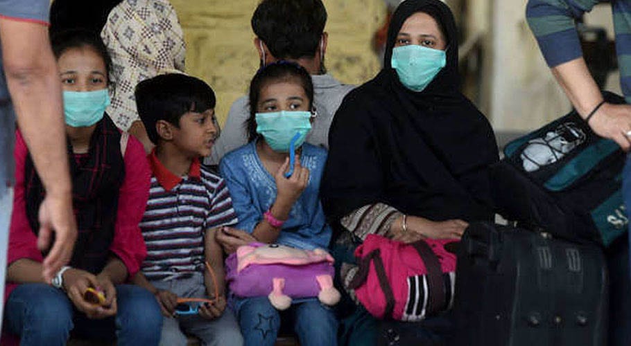 پاکستان میں کورونا وائرس سے 1 لاکھ 48 ہزار 921افراد متاثر، 2 ہزار839 جاں بحق