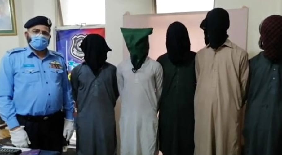 6 dacoits arrested by Islamabad police