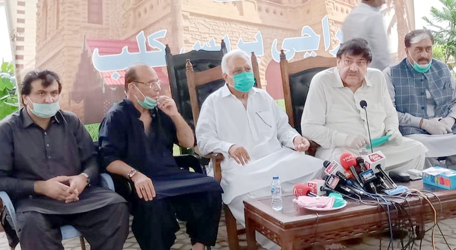 GDA leaders held a press conference in KPC