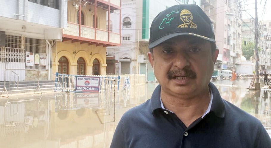 پیپلز پارٹی نے نالوں کی صفائی کے نام پر اربوں روپے ہڑپ کئے، حلیم عادل شیخ