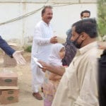Saylani Welfare and hunaid Lakhani Distribute rations in karachi