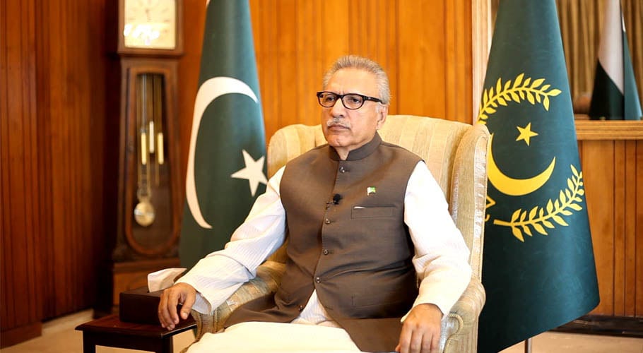 پاکستانی عظیم قوم بننے کیلئے تیار، صدرِ مملکت کی قوم کو محنت جاری رکھنے کی ہدایت