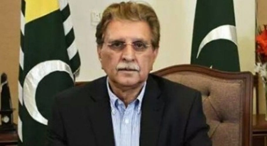 پی ٹی آئی آزاد کشمیر میں اپنی مرضی کے نتائج حاصل کرنا چاہتی ہے، وزیر اعظم آزاد کشمیر