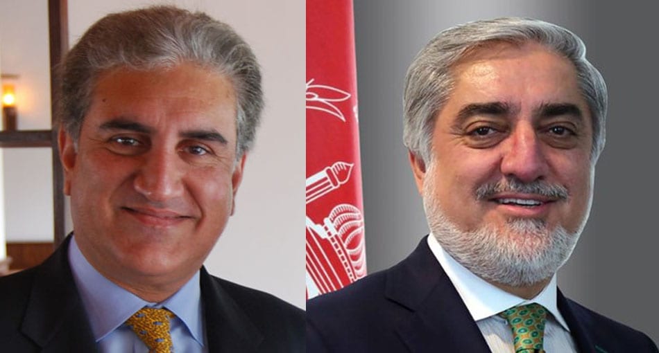 FM Qureshi invites Afghan leader Dr Abdullah to Pakistan