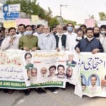 Restaurants, hotel owners and workers protest in islamabad
