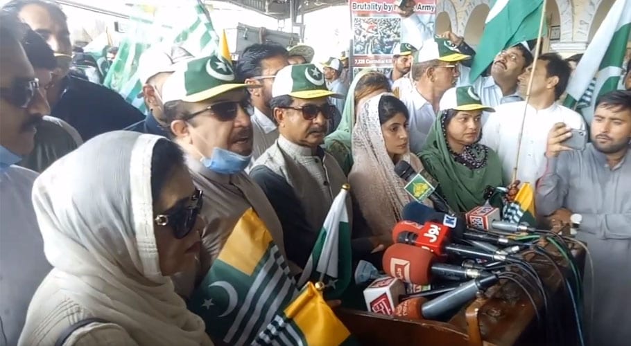 یومِ استحصال ٹرین مارچ، بھارت کا بد ترین چہرہ بے نقاب کریں گے۔فردوس شمیم نقوی