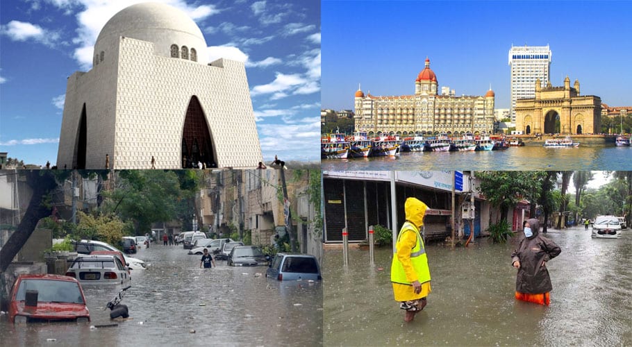 بارش کے بعد سیلابی صورتحال پر کراچی اور ممبئی کا موازنہ، حکومت کیا کر رہی ہے؟