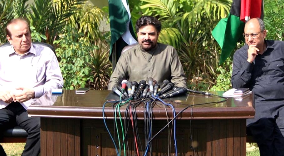بھتہ خوری پر پلنے والے اب دودھ سے دھلنے کی باتیں کررہے ہیں،ناصر حسین شاہ