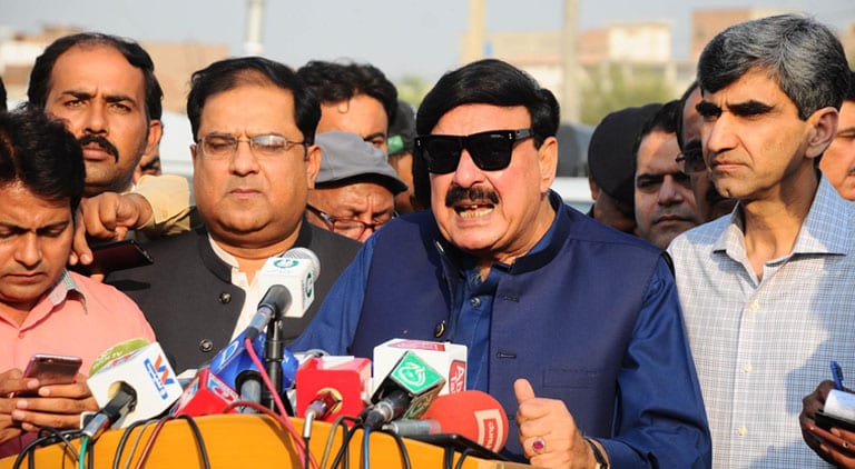 مریم نواز کا بیان فوج کو ورغلانے اور پھوٹ ڈالنے کی کوشش ہے،شیخ رشید