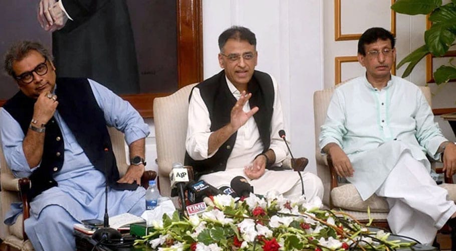 کراچی کے لئے 62 فیصد فنڈنگ وفاق جبکہ 38 فیصد صوبہ کرے گا،اسد عمر