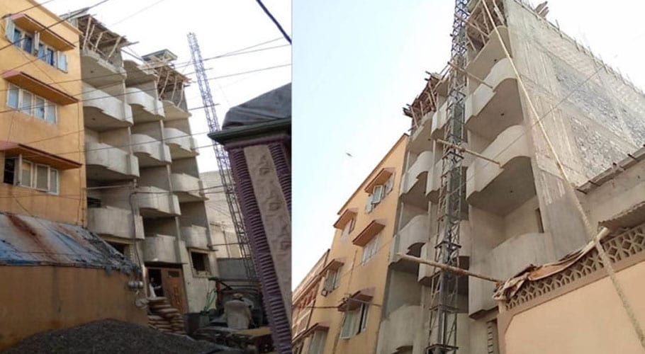 شہر قائد کے مکین مخدوش عمارتوں کے نرغے میں، 49عمارتیں انتہائی خطرناک قرار
