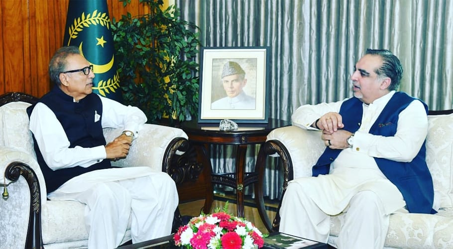 Governor Sindh Imran Ismail called on President Dr. Arif Alvi