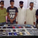 موبائل فونز چھین کر دیگرممالک میں اسمگل کرنے والا گروہ پولیس کی گرفت میں آگیا