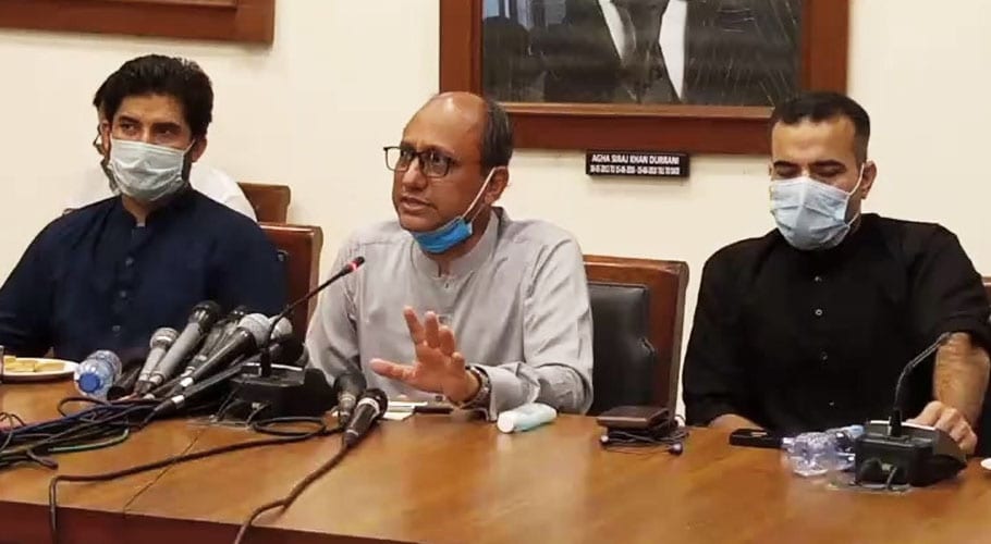 کورونا کیسز میں اضافے کے پیشِ نظر ایک بار پھر لاک ڈاؤن کیا جاسکتا ہے۔سعید غنی