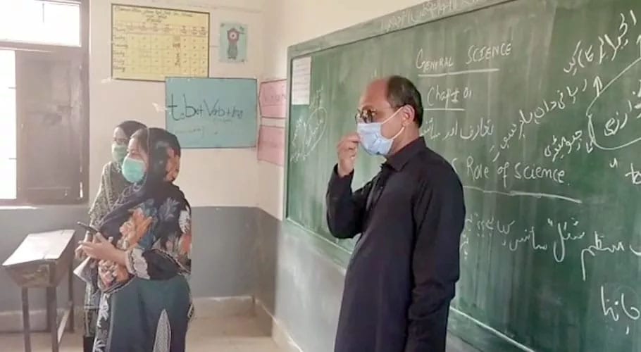 سعید غنی کا کراچی میں مختلف اسکولز کا اچانک دورہ، اساتذہ اور طلباء حیران