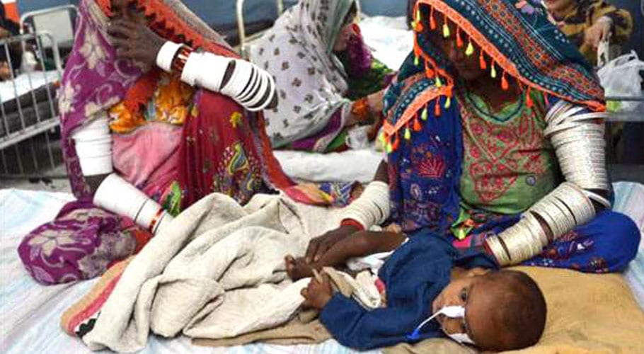 تھرپارکر، وبائی امراض اور غذائی قلت کے سبب مزید 5 مزیدبچے جاں بحق