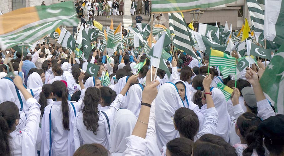 Anti-Modi demo, rally in Muzaffarabad