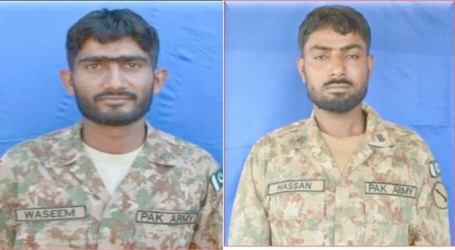 Two Pak Army soldiers martyred in Indian firing in Deva Sector