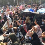 ہمیں ہمارے حقوق دیئے جائیں، لیڈی ہیلتھ ورکرزکا ڈی چوک پر احتجاج اور دھرنا