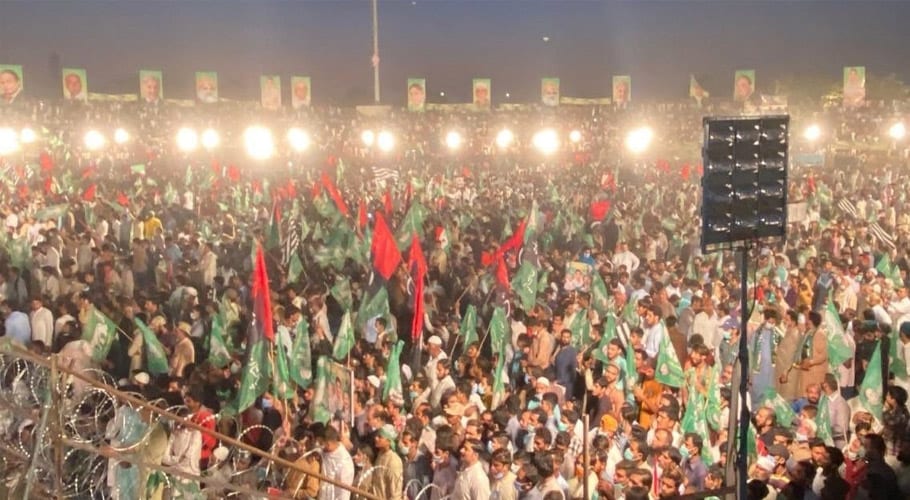 گوجرانوالہ جلسہ، پی ڈی ایم کے پہلے سیاسی پاور شو سے حکومت کی نیندیں حرام
