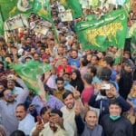PML-N protests against Shahbaz Sharif's arrest