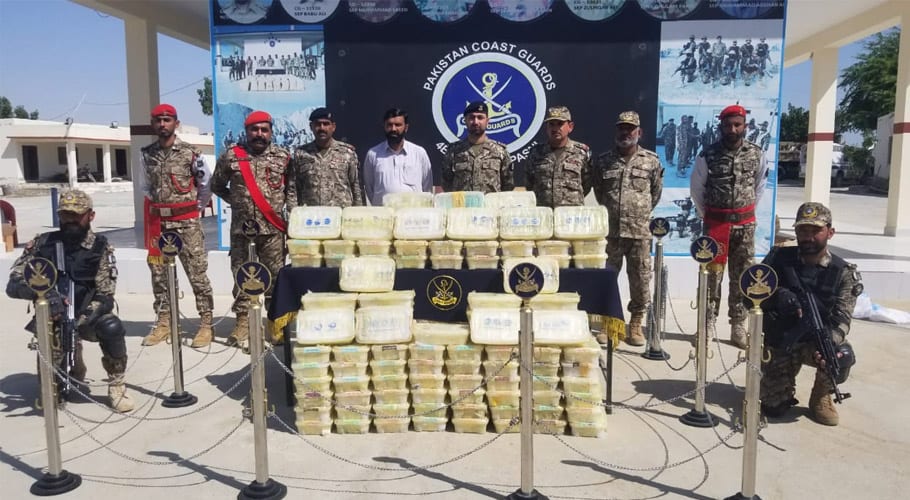 پسنی میں کوسٹ گارڈز اور پاک فوج کی مشترکہ کارروائی،3 کروڑ کی منشیات برآمد