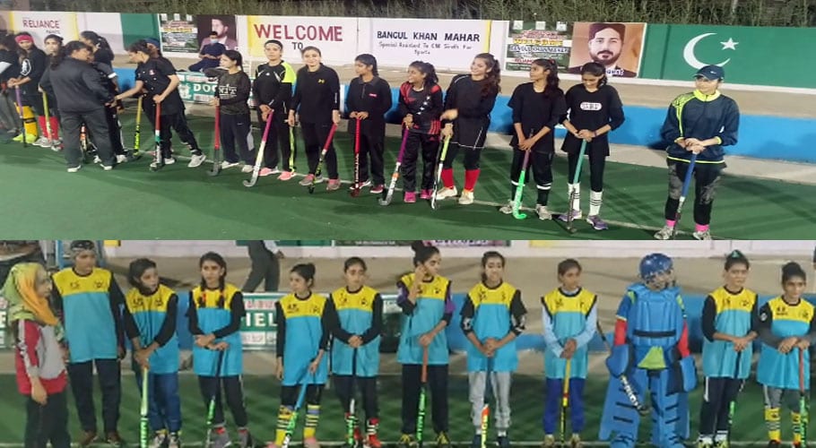 Karachi women's team beat Jacobabad by four goals