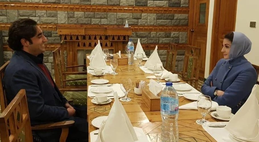 بلاول بھٹو زرداری اور مریم نواز کی ون آن ون ملاقات، سیاسی صورتحال پر تبادلہ خیال