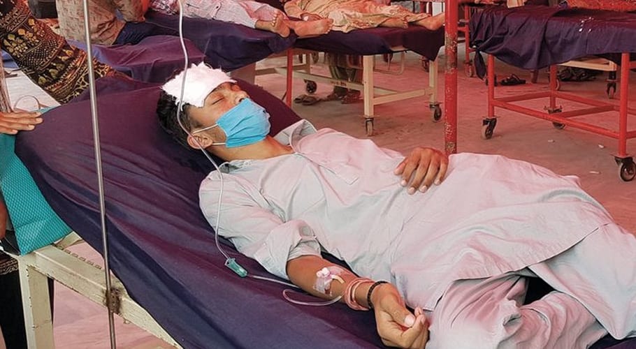 کراچی میں ایک ماہ کے دوران ایک ہزار 112افراد ڈینگی وائرس کا شکار ہوئے