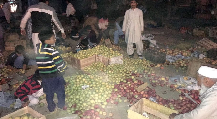 غریب سبزی فروشوں پر شعبہ انسداد تجاوزات کے اہلکار ٹوٹ پڑے، 8زخمی