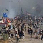 علامہ خادم حسین رضوی نے راولپنڈی اسلام آباد کو میدانِ جنگ بنا دیا
