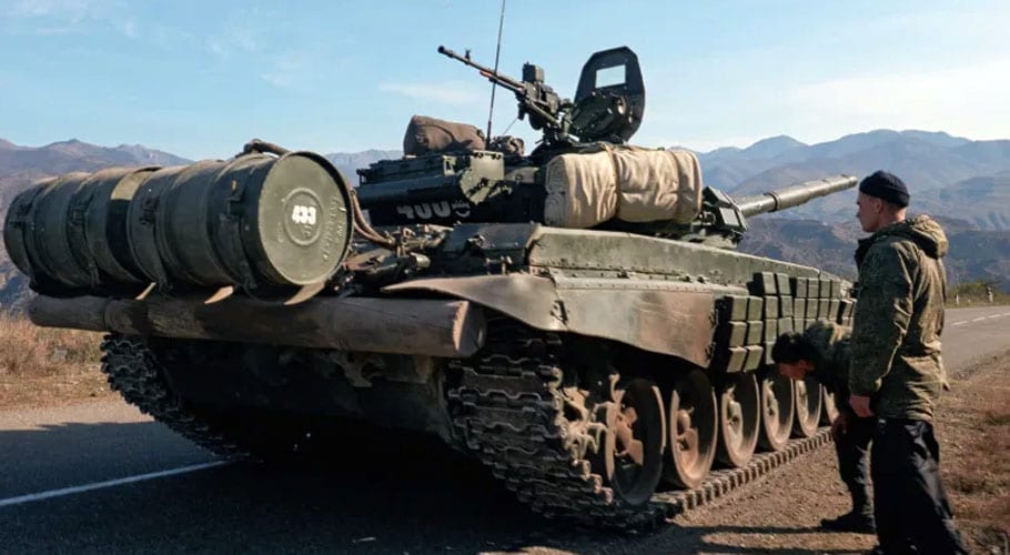 Russian peacekeepers head to Nagorno-Karabakh
