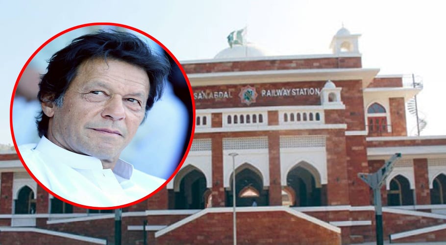 PM Imran inaugurates Hassan Abdal Railway Station