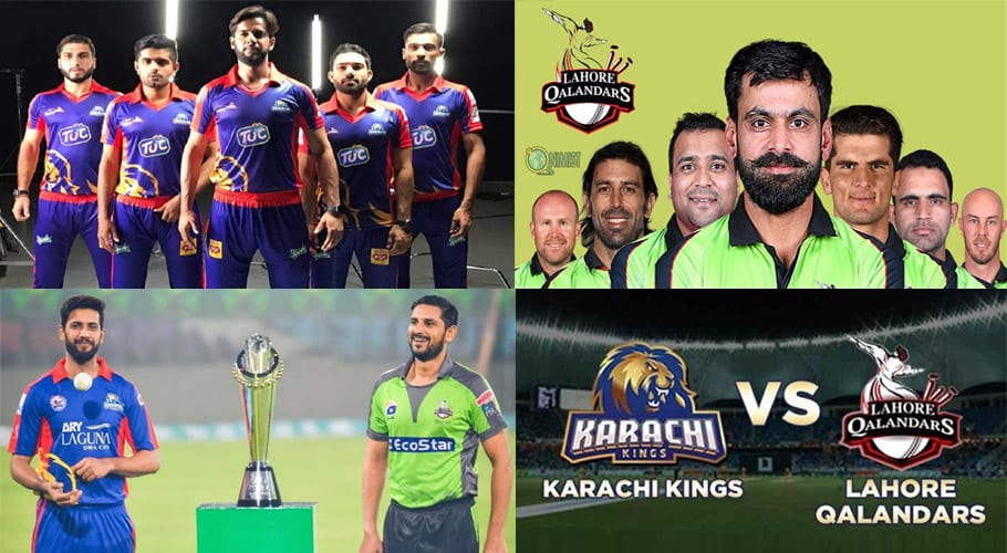 پی ایس ایل فائیو، کراچی کنگز اور لاہور قلندرز کے فائنل میچ سے قبل کچھ دلچسپ حقائق