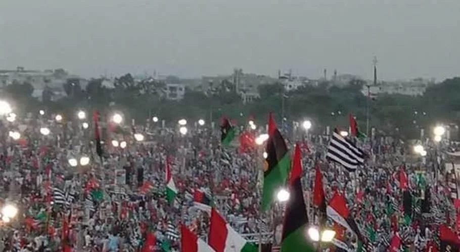 پاکستان ڈیموکریٹک موومنٹ کا دوسرا جلسہ پشاور میں آج ہوگا، تیاریاں مکمل