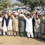 آئی جے پرنسپل روڈ پر ڈکیتیوں کی واردارتوں کیخلاف تاجر سراپا احتجاج بن گئے