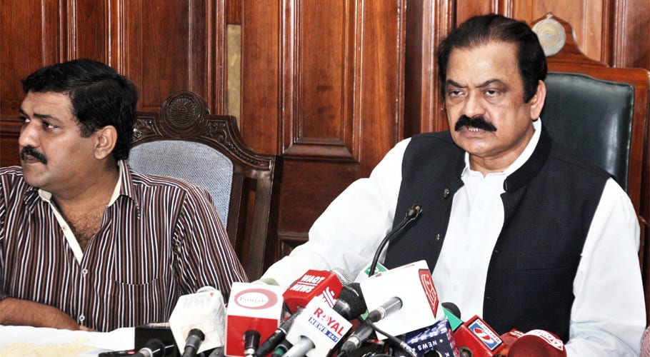 وزیرِ اعظم کی ٹائیگر فورس عوام کو بلیک میل کر رہی ہے۔رانا ثناء اللہ کا الزام
