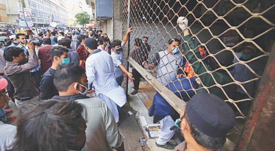 Mobile malls, shops, food centers, ice cream parlors sealed for violation of SOPs in Shah Faisal