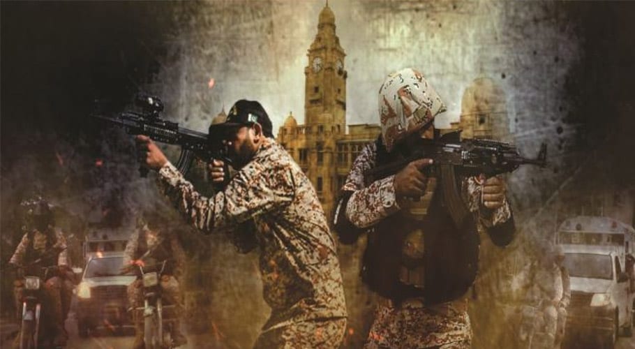کراچی میں رینجرز کی کارروائی، کالعدم تنظیم کے 3 مطلوب دہشتگرد گرفتار