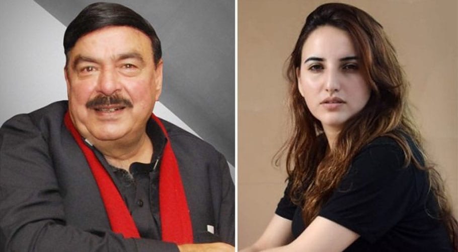 شیخ رشید کو شادی کرلینی چاہئے، ورنہ مزید ویڈیوز لیک ہوسکتی ہیں، حریم شاہ