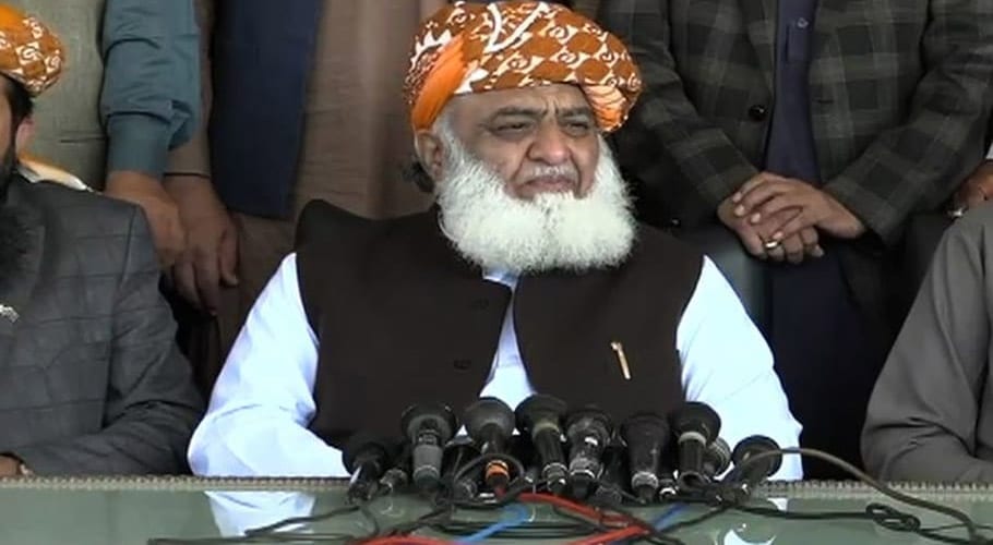JUI, PDM Chief Maulana Fazal ur Rehman Talk to Media in Sukkur