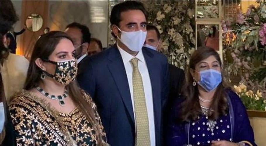بختاور بھٹو زرداری کا ولیمہ، تقریب میں دبئی سے خاص مہمان بھی شریک ہوئے