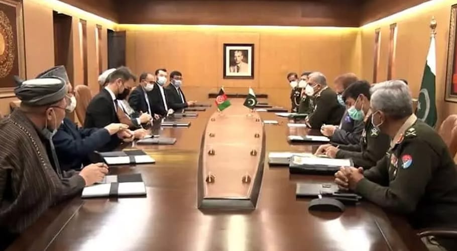افغانستان میں امن کا مطلب پاکستان میں امن ہے، آرمی چیف